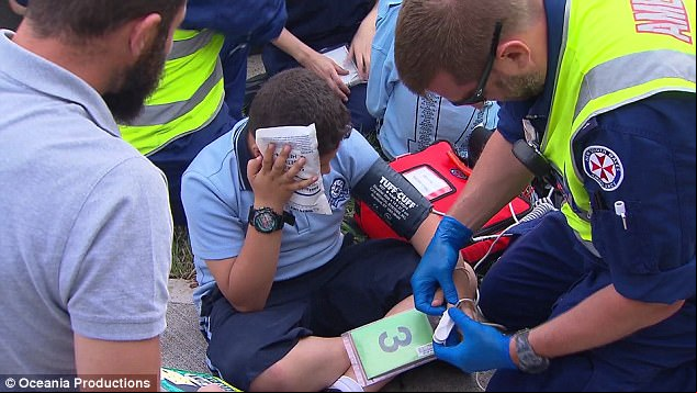 One Young Child Told News The Bus Flipped Upside Down And Went