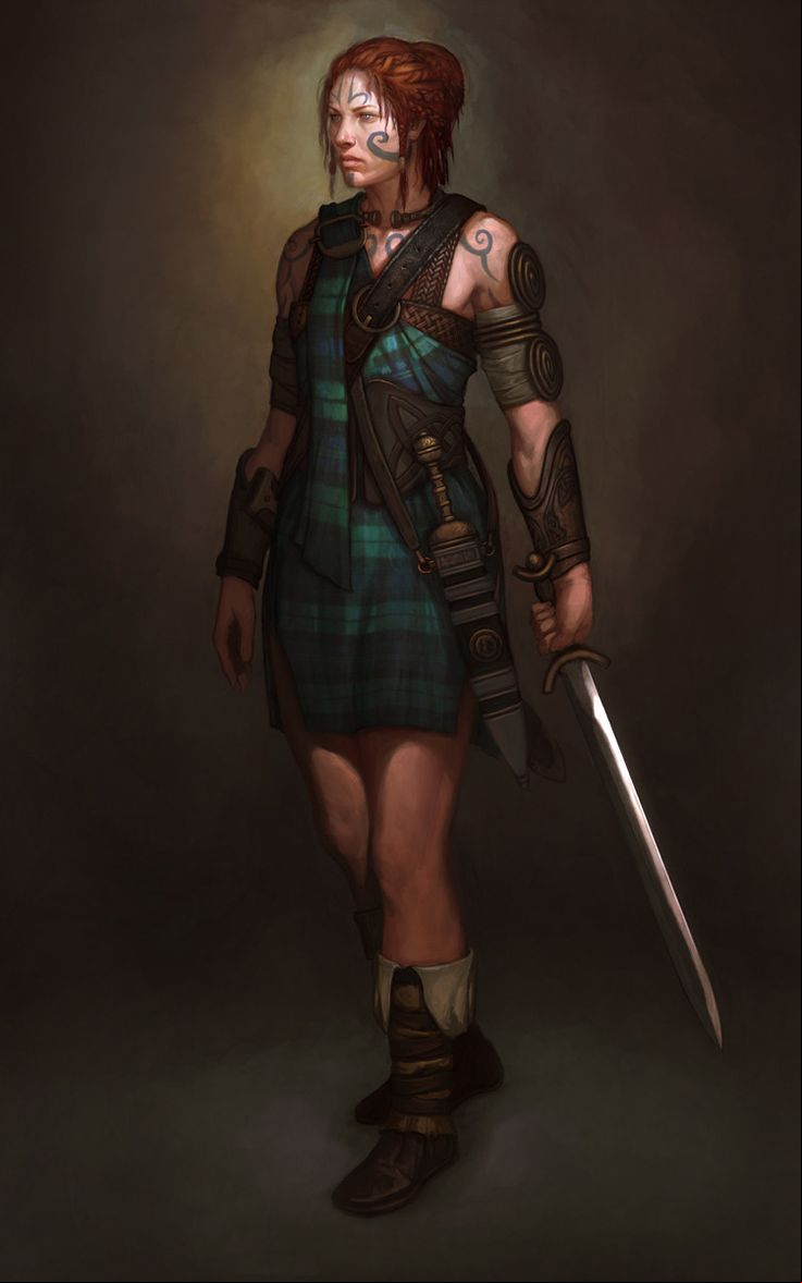 This Is The Concept Art For Boudicca For Civ Right Add A Little Bit More Armour And Its Ash Character